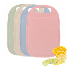 Eco Friendly No Slip Degradable Fruit Vegetable Chopping Board Kitchen Wheat Straw Cutting Board